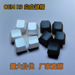 ブランクキーキャップabs射出成形カスタムr3仕様キーキャップホワイト黒クロスシャフト本体メカニカルキーボードキー