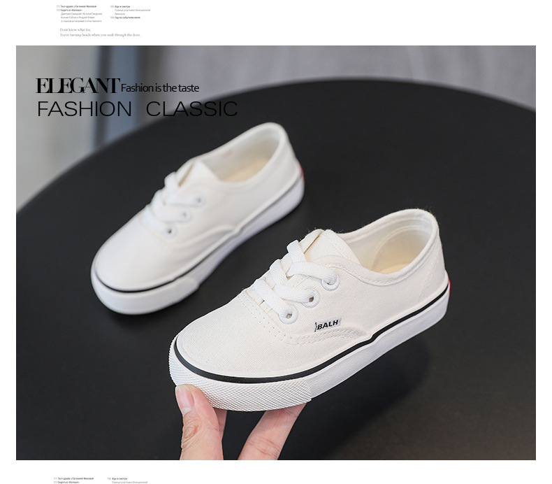 Scarpe da ginnastica in tela per bambini stile coreano_voghion.com