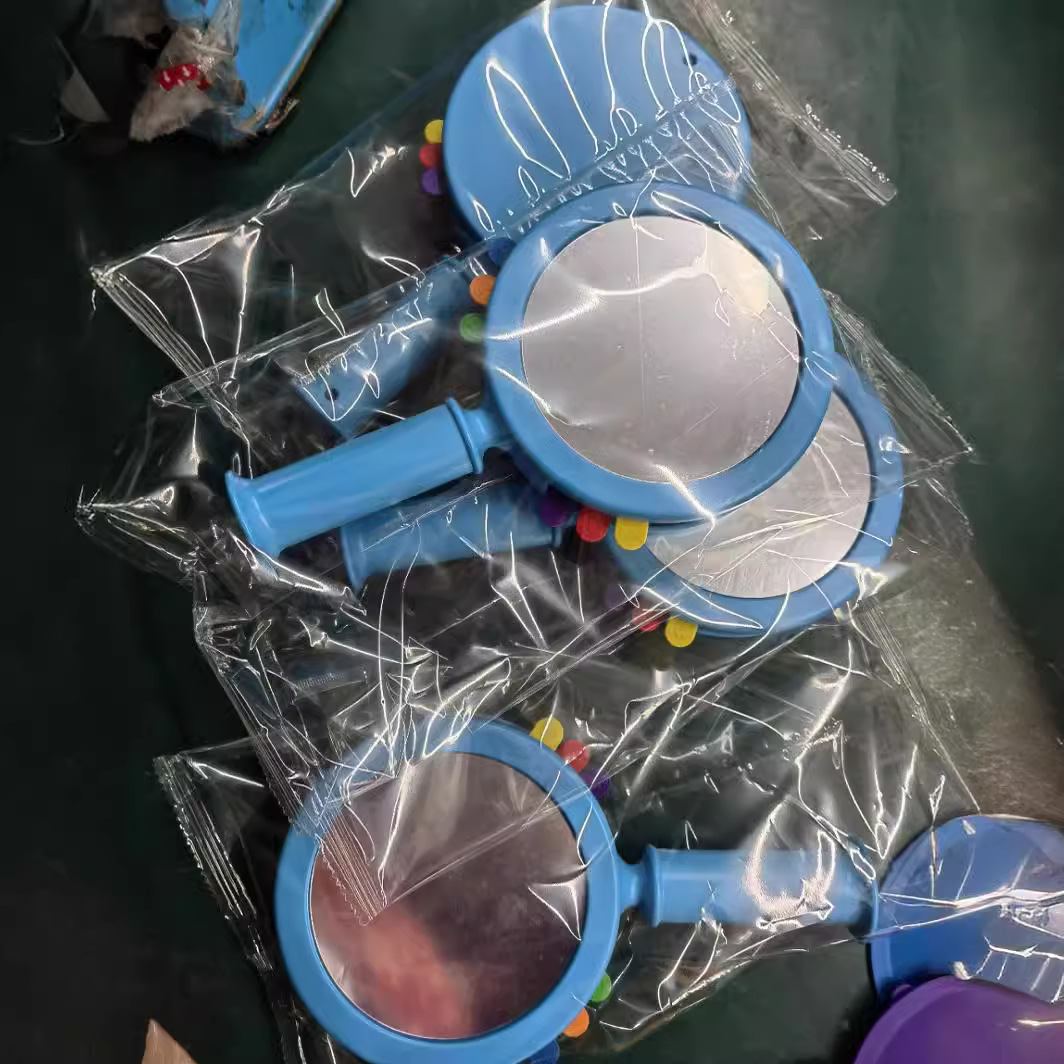 表情鏡子供赤ちゃん表情認知鏡玩具家庭用小化粧台幼稚園早教知育教具