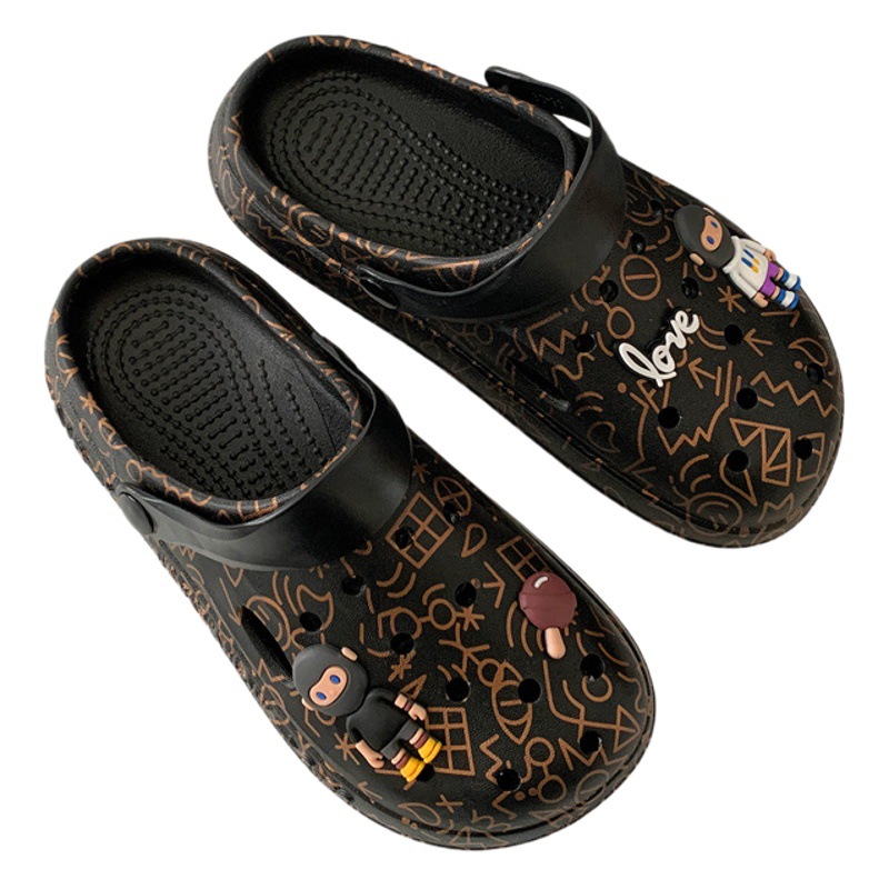 Zuecos de verano 2025 con suela suave que se siente como pisar una excremento, zapatos de jardín casuales y modernos para parejas, unisex.