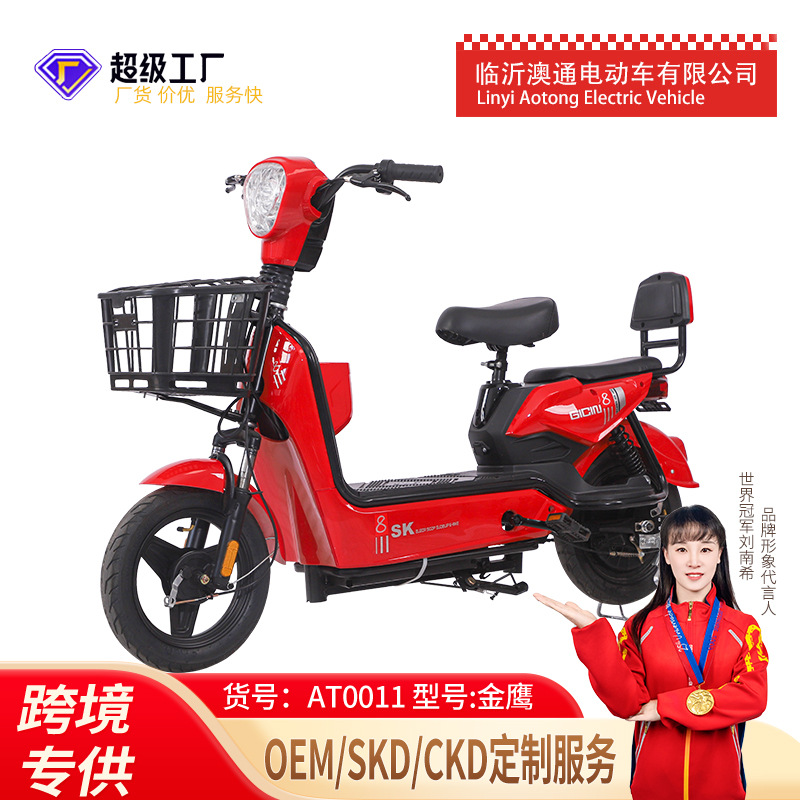 Nuevo automóvil eléctrico de larga duración doméstico de dos ruedas eléctrico bicicletas transfronterizas para adultos, niñas y niñas coche de batería