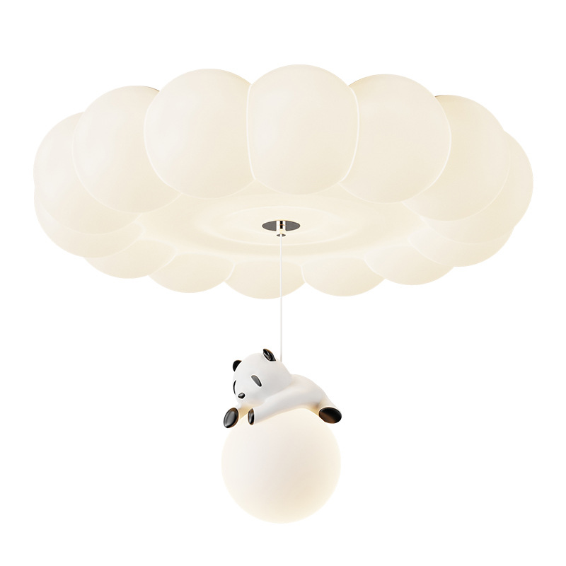Luz de techo del dormitorio francés de viento crema 2026 nuevo moderno dormitorio principal luz de techo estudio Zhongshan lámpara 412L