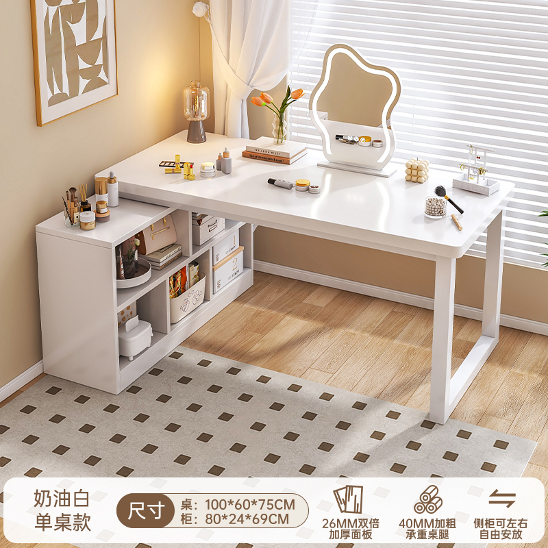 Comedor de tocador armario en una simple mesa de maquillaje moderna trasera de la cama escritorio escritorio de computadora dormitorio mesa de maquillaje de chicas