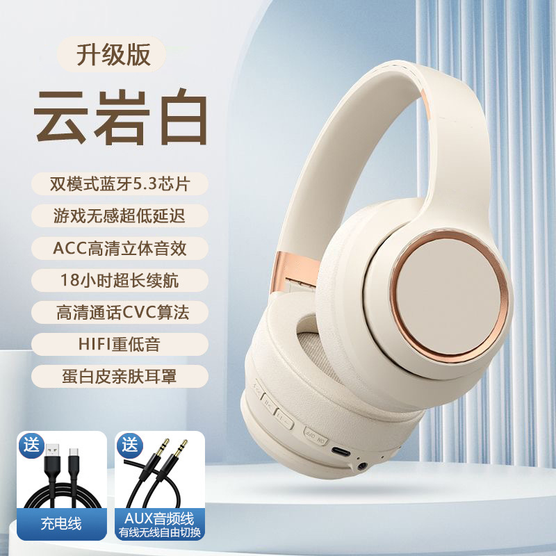 ヘッドマウント Bluetooth ヘッドセット 2025 新しいゲーム e スポーツ専用ワイヤレスヘッドセット大型イヤーマフノイズリダクションボーイズモデル|undefined