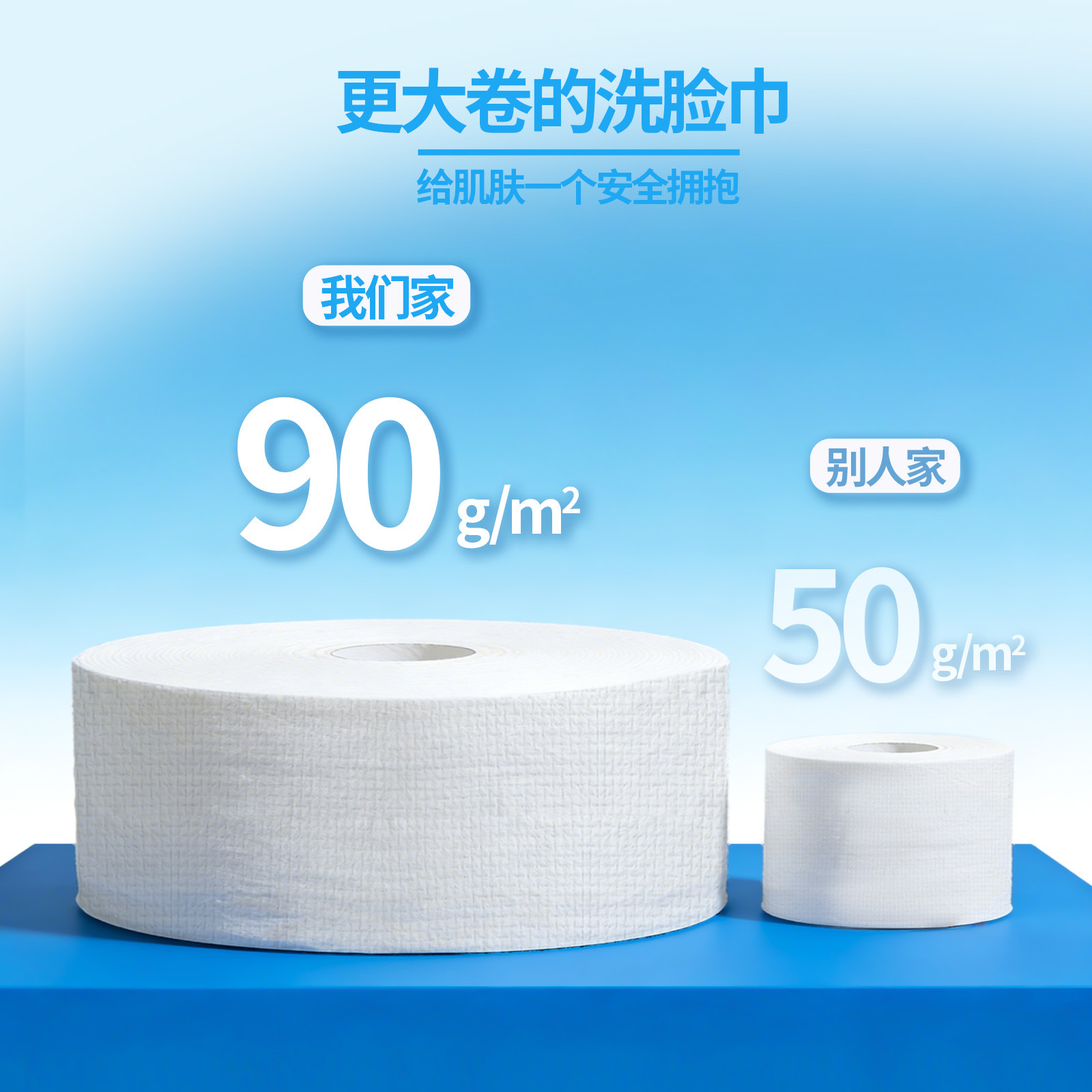 Toalla de lavado de la cara desechable engrosada para aumentar la toalla de limpieza de la cara toalla de lavado de la cara gran volumen de lotes de algodón toalla gruesa tipo de dibujo