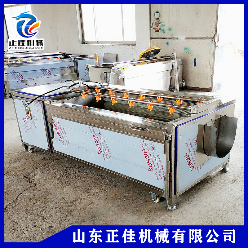 土豆去皮毛辊清洗机 根茎类果蔬清洗机 胡萝卜红薯去皮清洗机