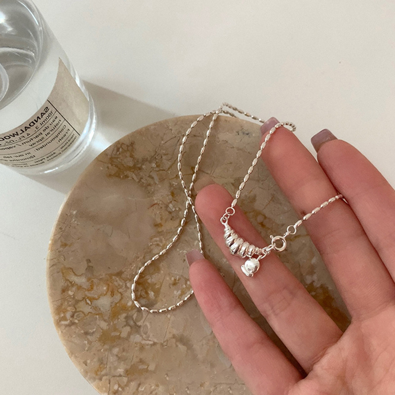 Colar de pérolas de luxo com fecho magnético para mulher_voghion.com