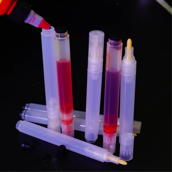 New transparent empty pipe rod tail ink does not leak ink marker acrylic pen rod studio art student graffiti brush