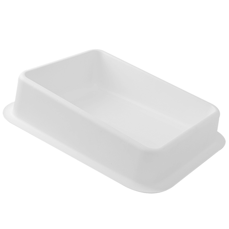 Pipitao original simple caja de arena para gatos a prueba de fugas caja de arena para gatos a prueba de salpicaduras desodorante abierto inodoro para gatos grandes en stock