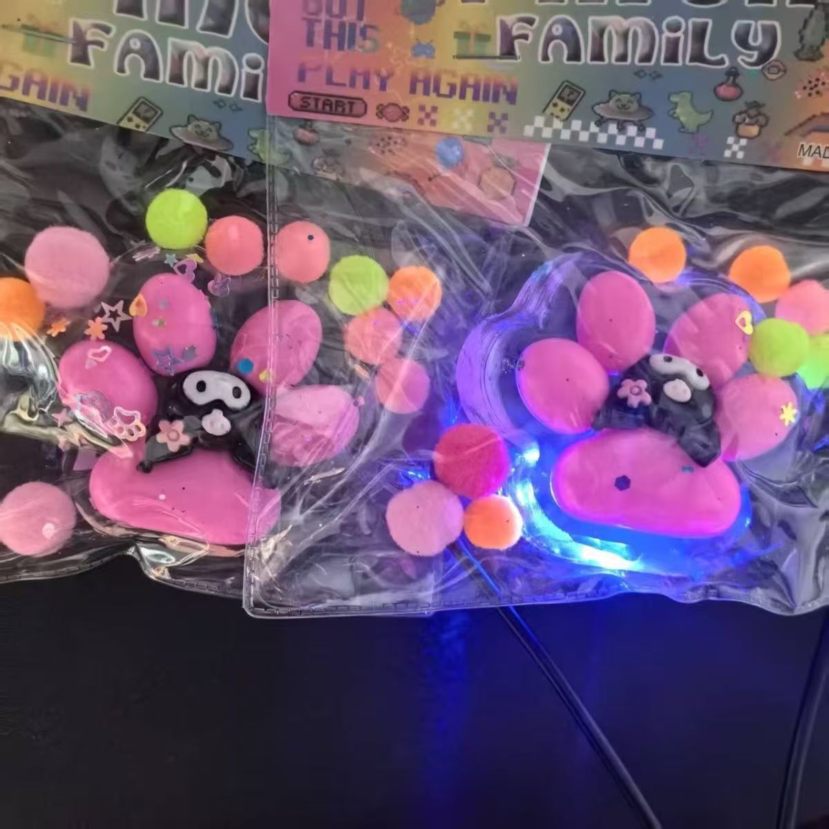 Pegue y pegue Le Giant Mac, garra de gato, flocking, barro suave, muscular debilidad de dopamina, sensación de mano, descompresión, rebote lento.