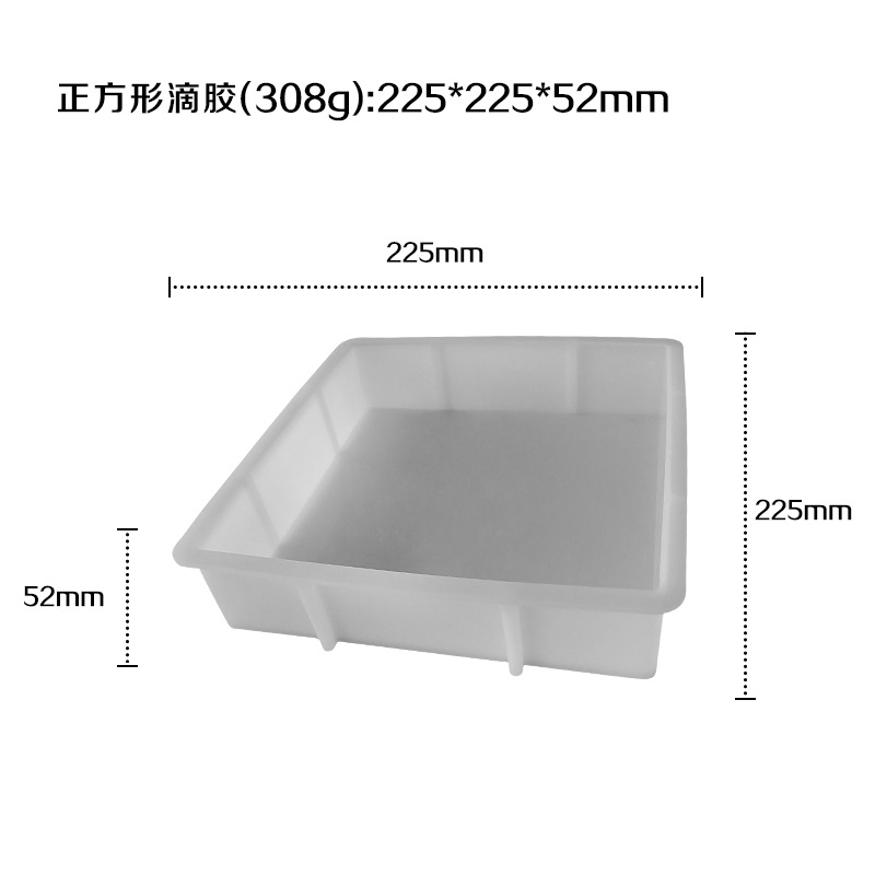 Cross-border DIY cristal epoxi molde de silicona grande cuerpo redondo seis lados decoración del cuerpo libro de escritorio archivo joyería herramienta abrasiva