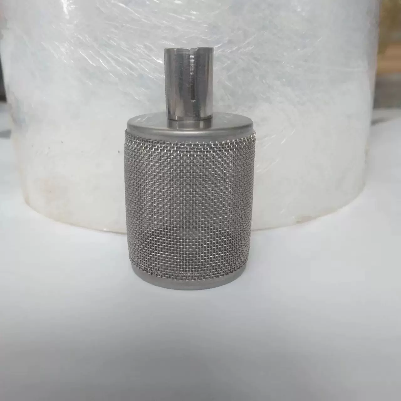 304不锈钢抽吸过滤器 油过滤杂质过滤网筒滤芯源头厂家可制定