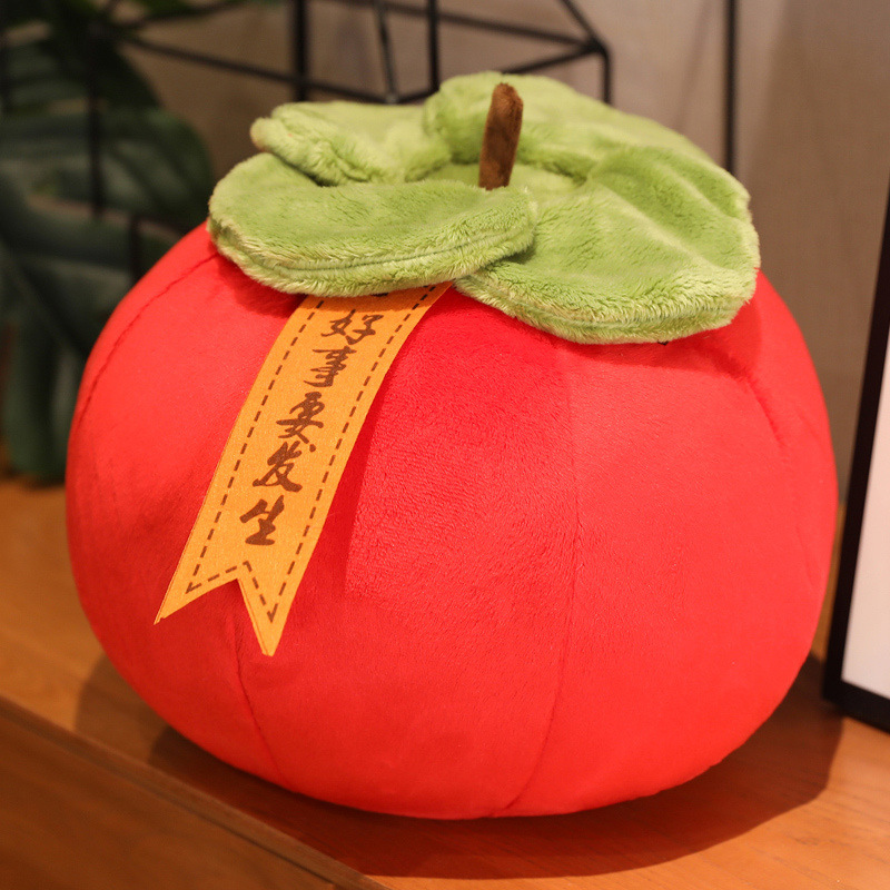 Muñeca de peluche, buena cosa, LianLian, Ruyi, pequeño libro rojo, decoración de mercado, algodón de almohada de caqui