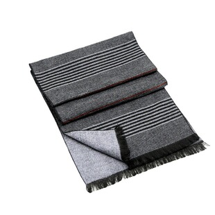 Japanese Korean men's new cashmere scarf men's winter warm brushed neck scarf for boyfriend in stock