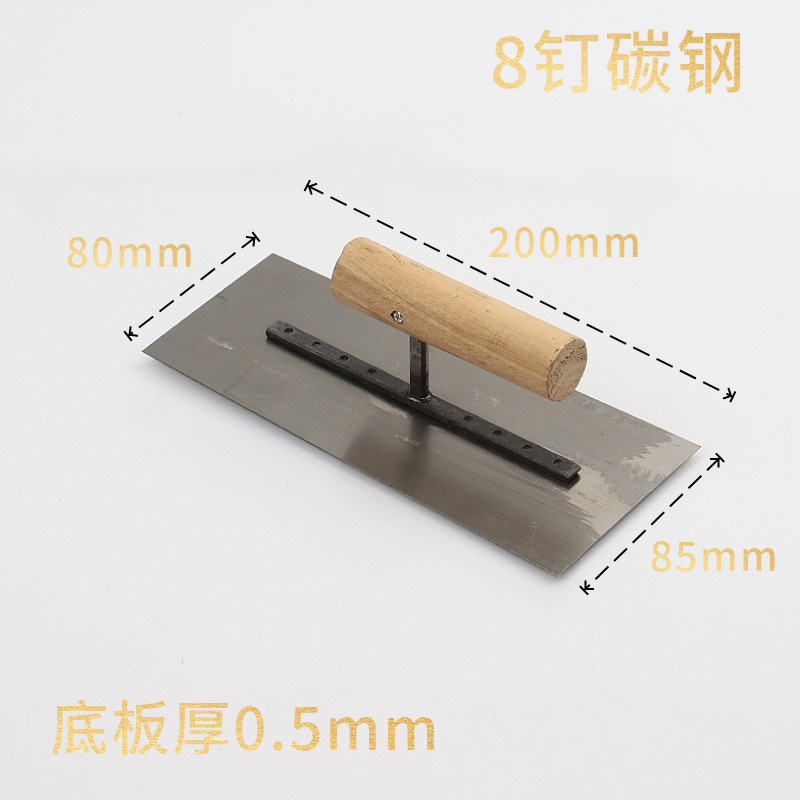 8 clavos de acero al carbono