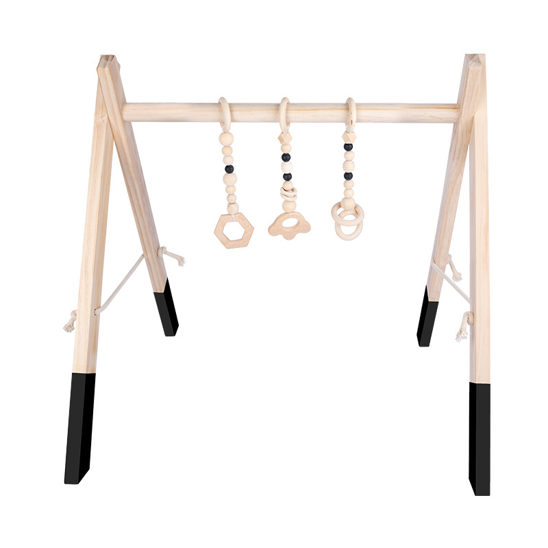 Diapositiva de madera interior swing escalada en roca combinación hogar pequeño juego paraíso Amazon Marco de escalada de madera maciza para niños