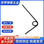 弹簧扭转弹簧圈数1.2扭力回弹玩具夹子弹簧垃圾桶配件本色扭簧