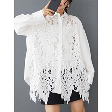 G 35414 Lace Crochet Blouse ��˿�������� ����ѷ�羳ŷ��
