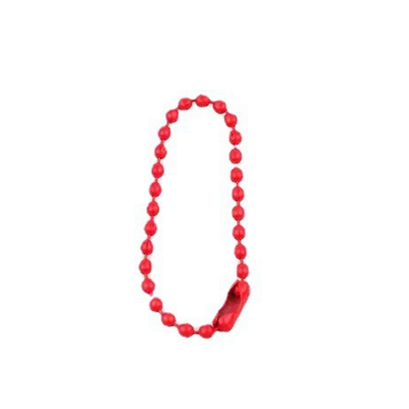 En stock color pintura metal grano cadena joyería accesorios spray pintura Goka cadena ropa juguete etiqueta cadena