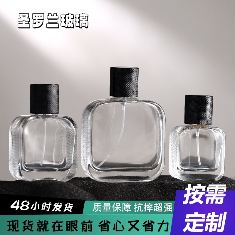 transparent bottle