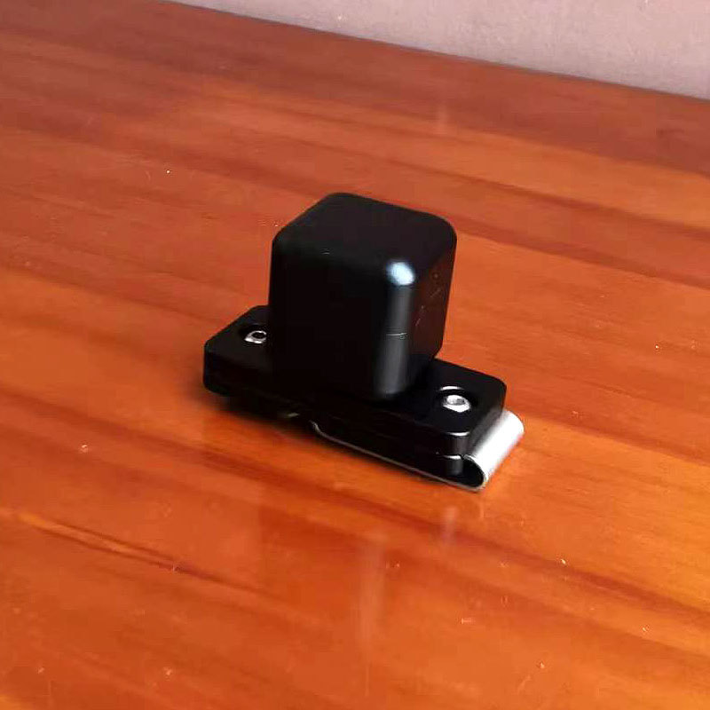 Cinturón cuadrado de aluminio hebilla tipo chocolate tapa metal chocolate clip traje billar varilla cuero cabeza accesorios suministros de billar