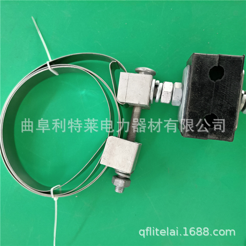 电线固定夹具 光缆固定架 ADSS光缆引下线夹 【自承式光缆金具】