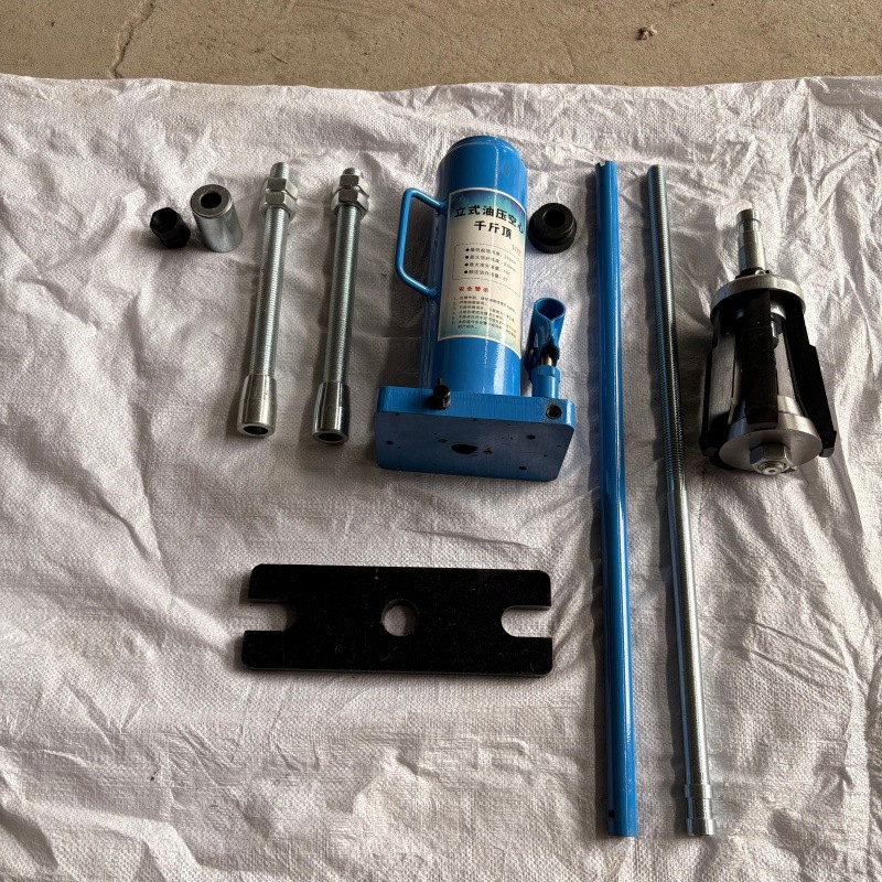 Universal Adjustable Hydraulic Oil Pressure Cylinder Puller Tool Wet/Dry Engine Universal Cylinder Puller Hollow 0kg Top