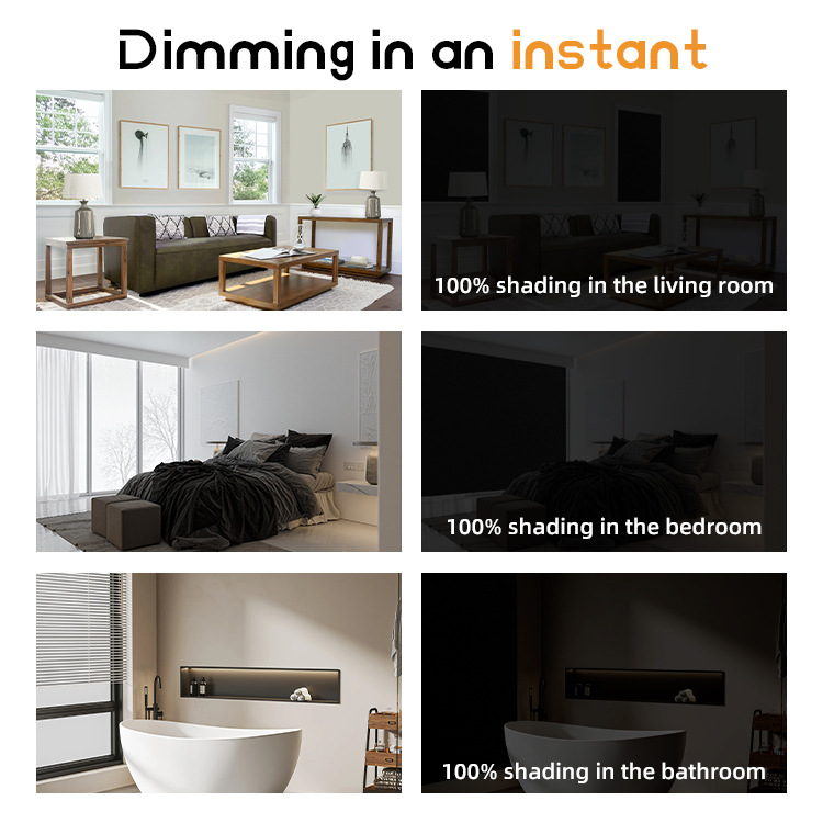 Amazon Cross-border protector solar parasol 420D tela Oxford cortina opacas completa sin perforar velcro bricolaje se puede cortar