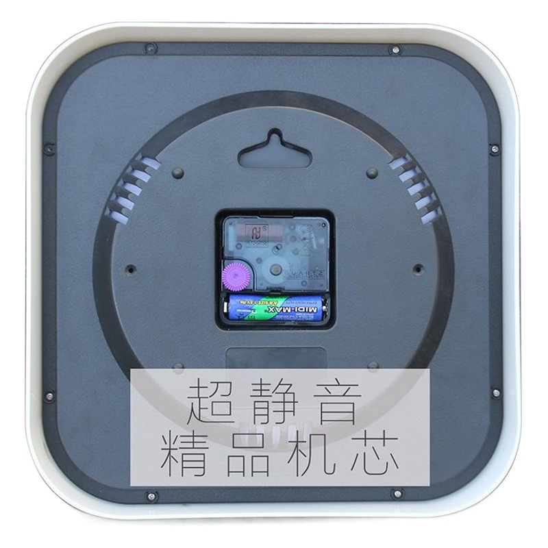 Reloj de pared de lujo moderno de 10 pulgadas - Movimiento de cuarzo silencioso con segundos continuos - Para dormitorio, sala de estar y vestíbulo - Venta transfronteriza