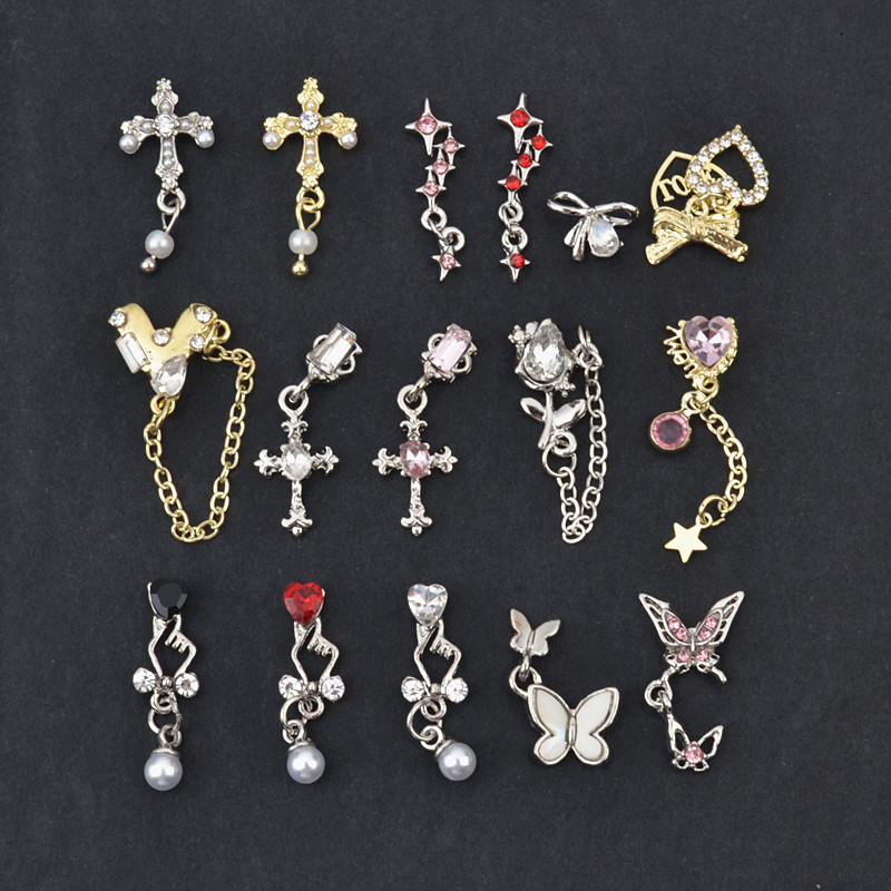 Nail Art Butterfly Tassel Four Mans Star Cross Sweet Hot Style Vintage Jewelry Stereo Love Chain Bow Nail Nail Art Butterfly Tassel Four Mans Star Cross Sweet Hot Style Vintage Jewelry Stereo Love Chain Bow Nail