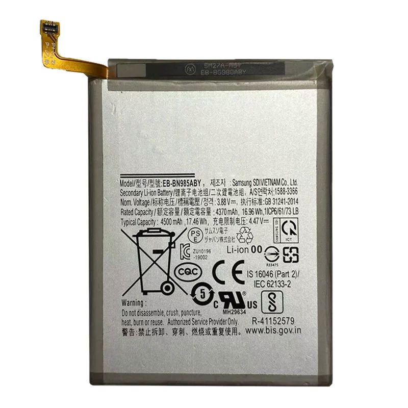 Подходит для Samsung Galaxy Note4 Note20Plus N920 N950 BN980 N770 литиевая батарея