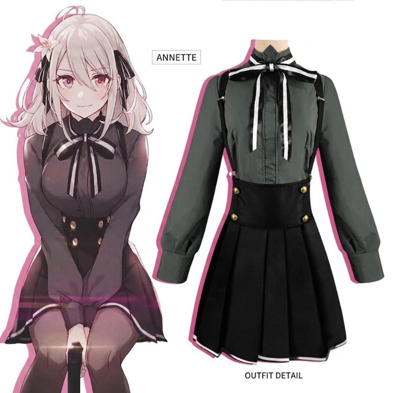 间谍教室cos花园莉莉忘我阿涅特梦语百鬼cosplay女制服裙跨境