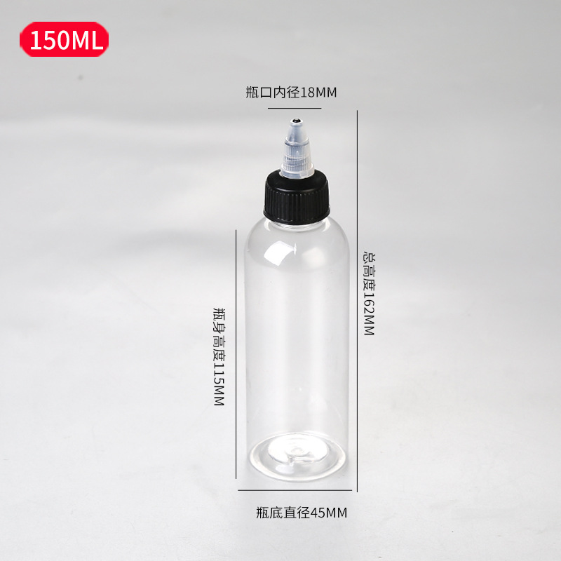 Botellas transparentes al por mayor 30 100 500 ml PET gel transparente botellas image 20
