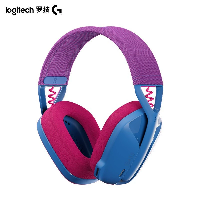 Logitech, беспроводные игровые наушники, микрофон, G435, Bluetooth