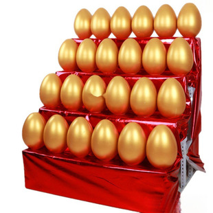 The whole box display stand canteen golden egg smashing mini activity stage display small golden egg opening sales wholesale