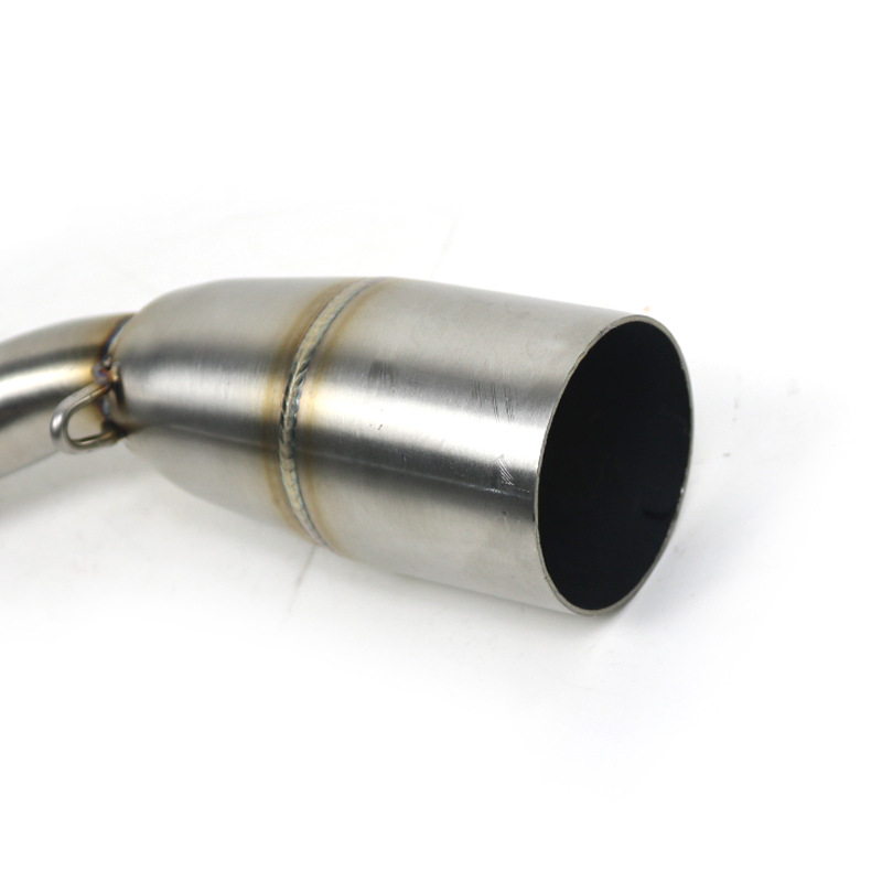 For HONDA ADV160 Motorcycle Modified Connection Manifold Front Middle Section Stainless Steel 51mm