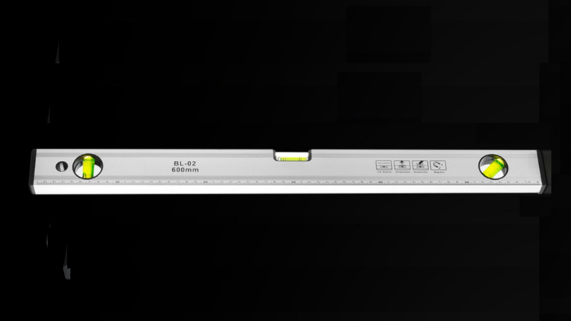 铝合金强磁水平尺 型号 BL-02库号 M101749