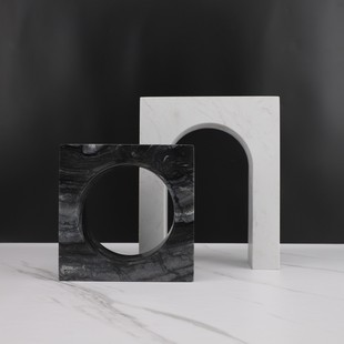 Nordic Creative Marble Arch Ornaments Living Room Bedroom Entrance Study Model Room Office Home Decorations