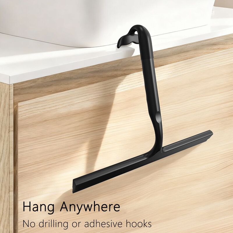 Silicone Wiper for Cleaning Glass, Bathroom Glass Scraper, Floor and Window Cleaning Tool, Household and Commercial Glass Scraper