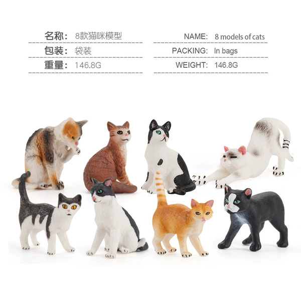 8 cat models 146.8g