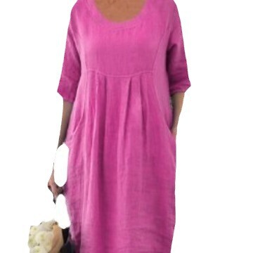 Autumn long-sleeve with a round collar