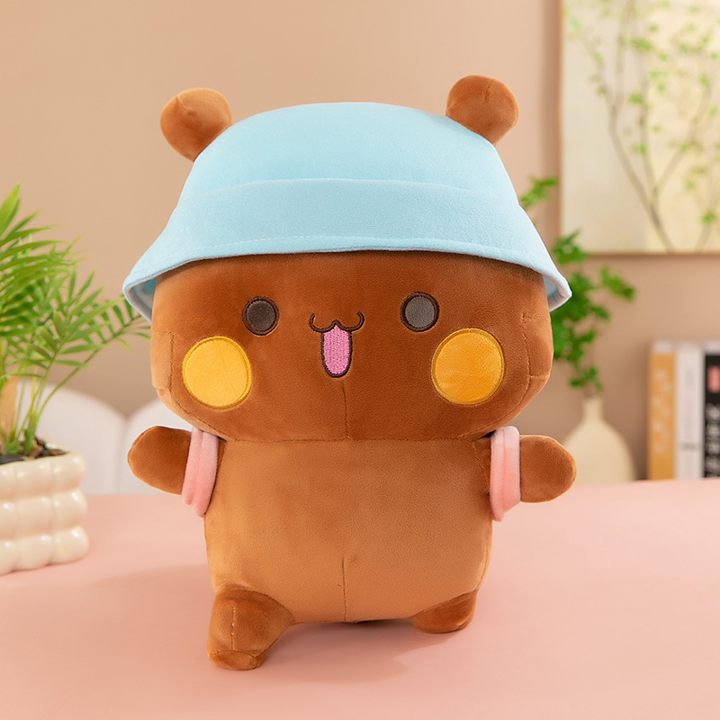 クロスボーダーかわいい 12 ブブバックパックパンダぬいぐるみ枕人形漫画チアリーディング人形誕生日ギフト|undefined