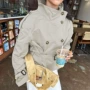 气质跨境立领秋冬外套