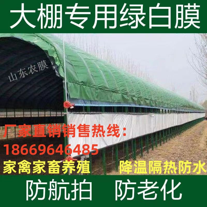 j8黑白膜防嗮防水绿白膜加厚降温抗老化养殖食用菌鱼塘防渗膜隔g3