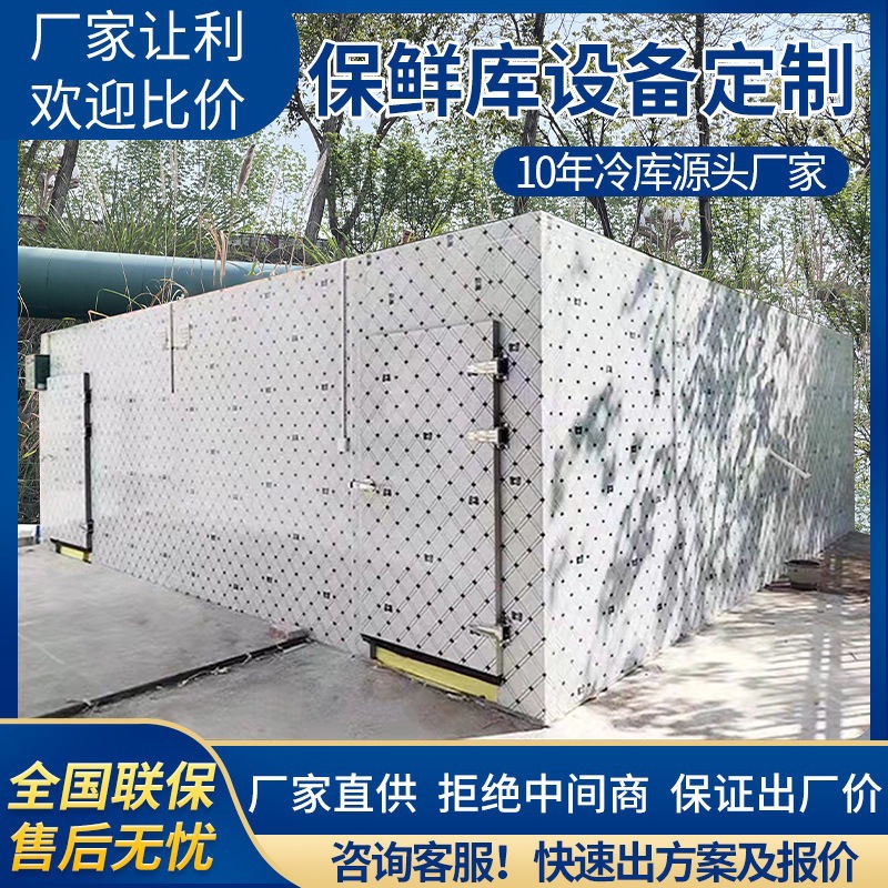 冷冻库商用制冷机双温库水果蔬菜冰库