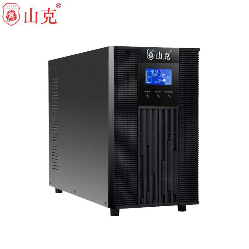 山克SC1KS 在线式高频UPS不间断电源1KVA/800W外接电池组延时主机