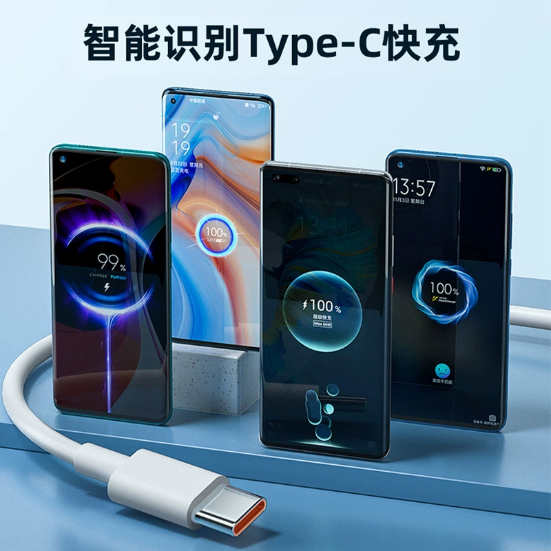 Huawei, Honor совместимы с мобильным телефоном, кабель зарядки, 6A, оптом