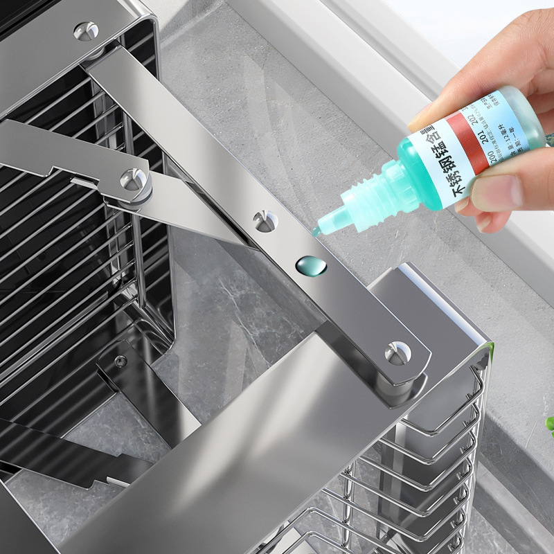 Estante de cocina 304 almacenamiento en el hogar de acero inoxidable, estante de drenaje de platos multifuncional, suministros de cocina plegables