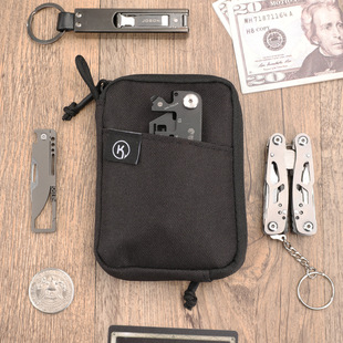 Outdoor Edc Cosmetics Bag New Portable Wallet Tactical Small Bag Mini Commuter Sundries Edc Tool Small Bag