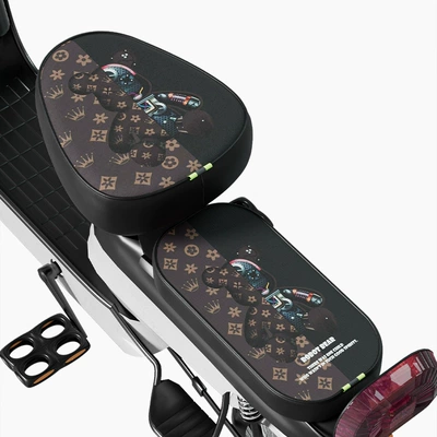 Car Cushion Cover Four Seasons Electric car cushion - waterproof-sunscreen-mechanical-bear-front-seat-back-seat